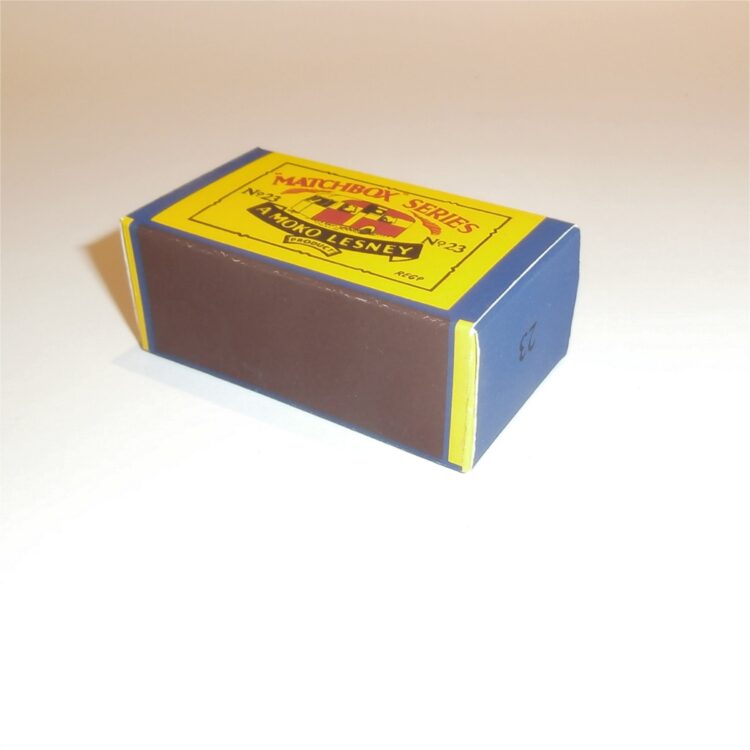 Matchbox Lesney 23a Berkeley Cavalier Caravan B Style Repro Box - Image 2