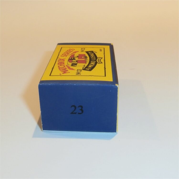Matchbox Lesney 23a Berkeley Cavalier Caravan B Style Repro Box - Image 3