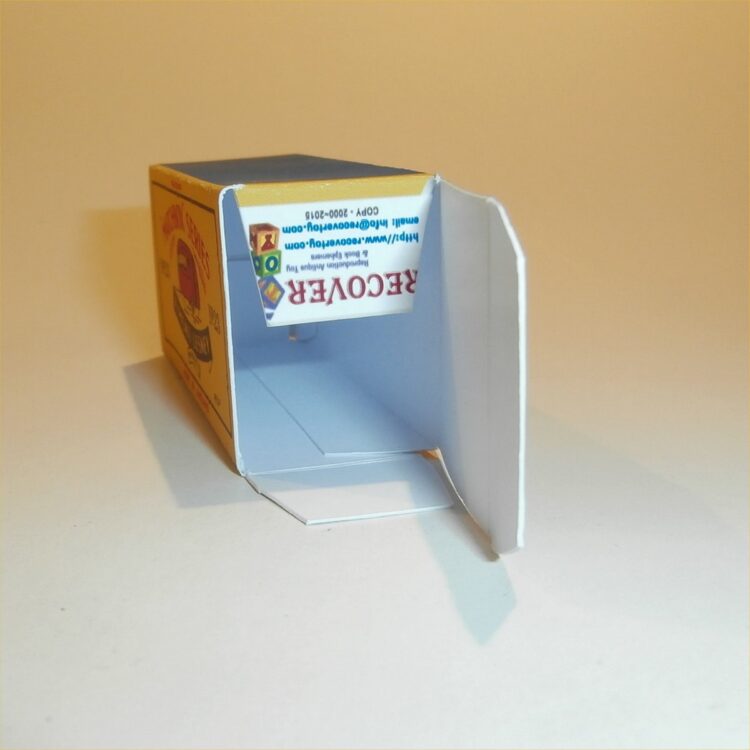 Matchbox Lesney 23c Bluebird Dauphine Caravan B Style Repro Box - Image 4