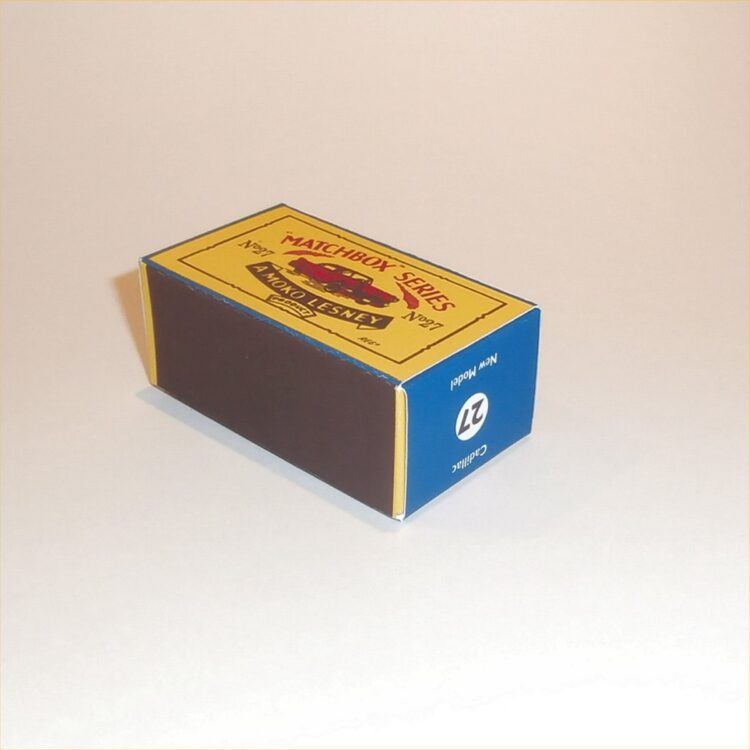 Matchbox Lesney 27c Cadillac B Style Repro Box - Image 2