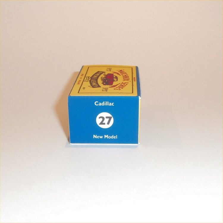 Matchbox Lesney 27c Cadillac B Style Repro Box - Image 3