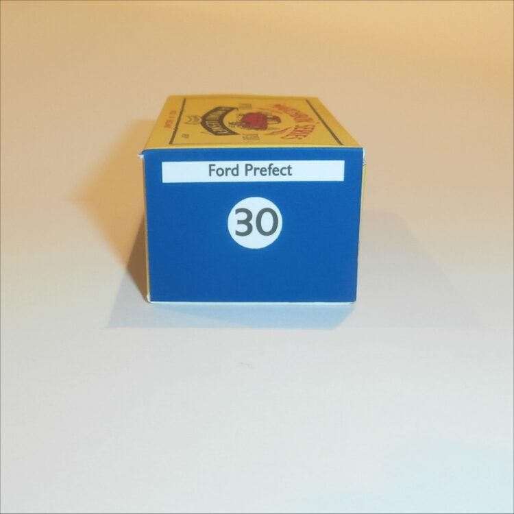Matchbox Lesney 30a Ford Prefect B Style Repro Box - Image 3