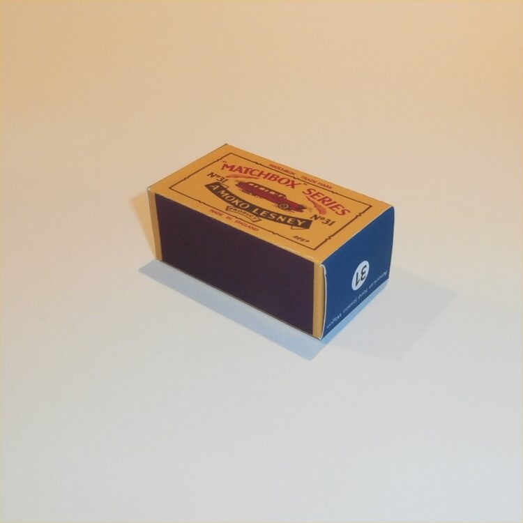Matchbox Lesney 31a2 American Station Wagon B Style Repro Box - Image 2