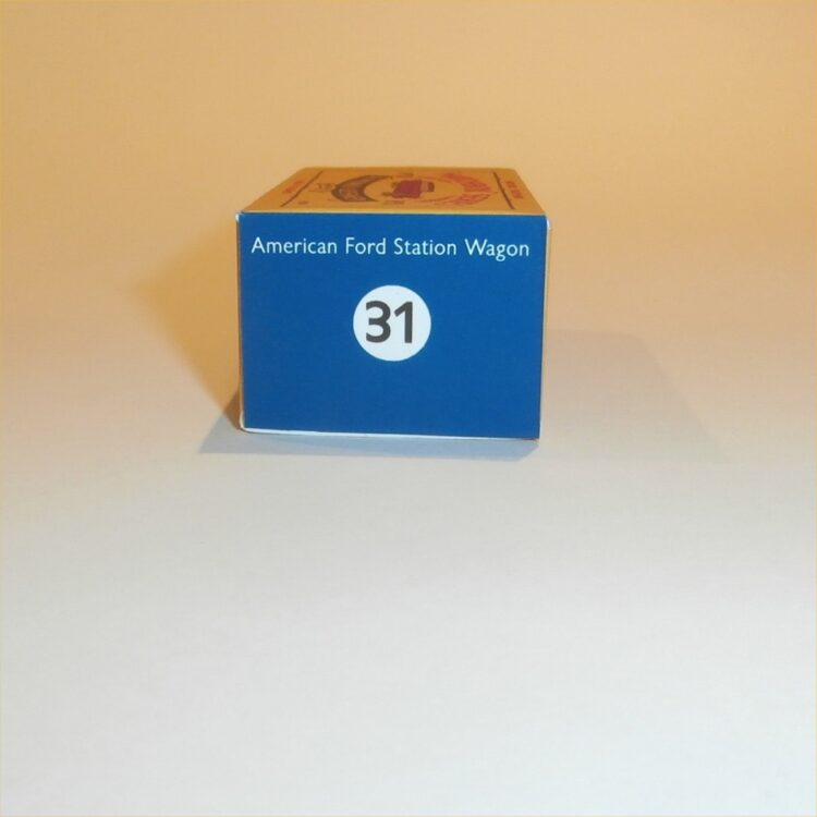 Matchbox Lesney 31a2 American Station Wagon B Style Repro Box - Image 3