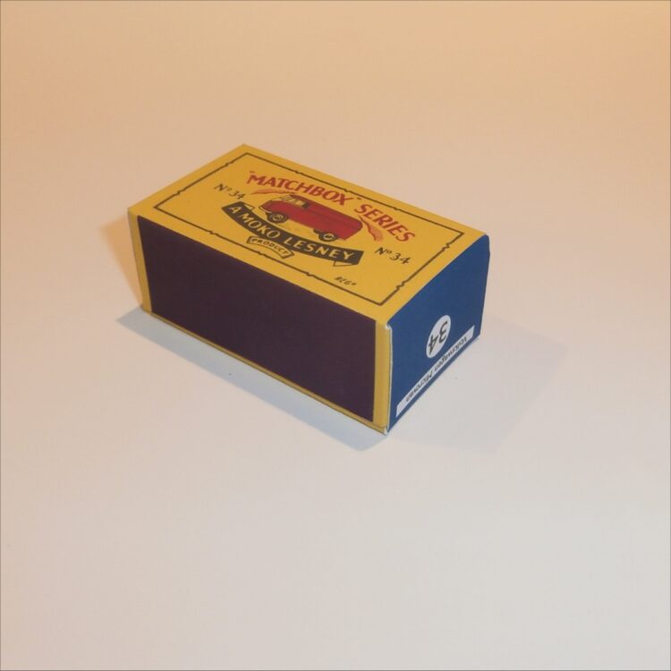 Matchbox Lesney 34a Volkswagen VW Microvan B Style Repro Box - Image 2