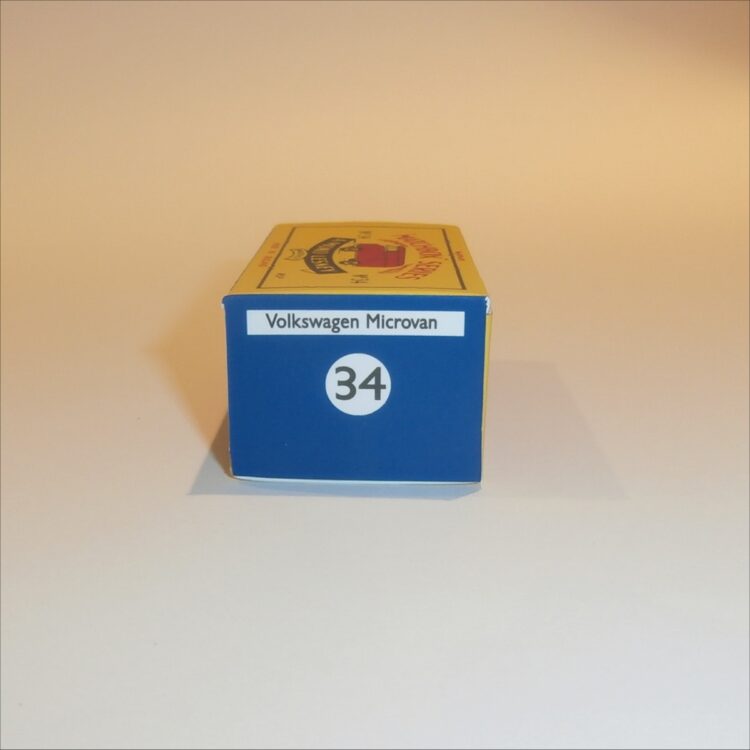 Matchbox Lesney 34a Volkswagen VW Microvan B Style Repro Box - Image 3