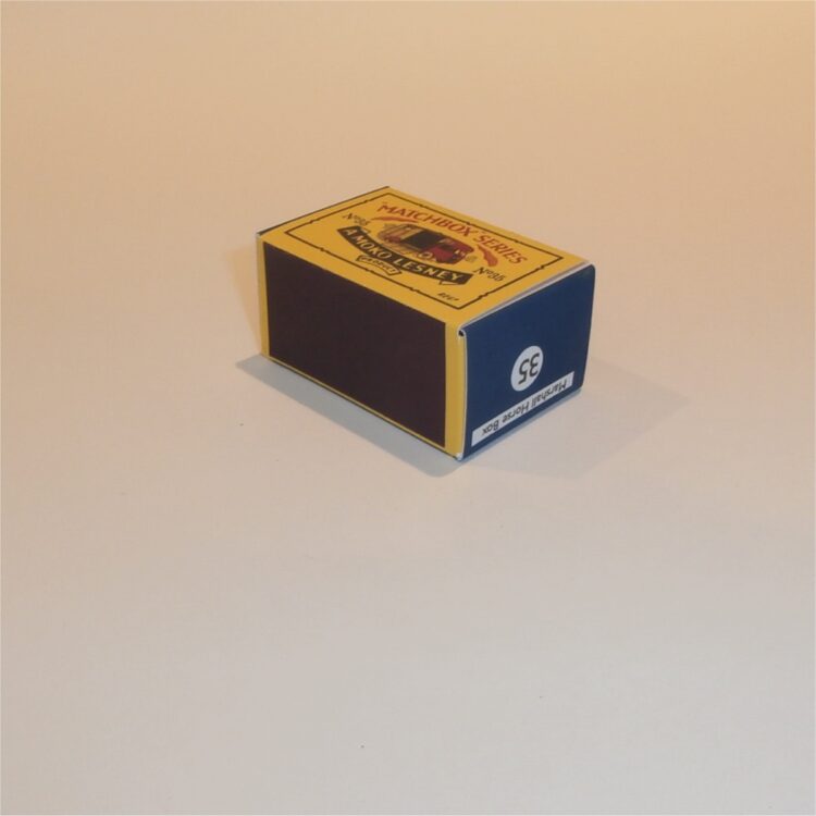 Matchbox Lesney 35  Horse Box B Style Repro Box - Image 2