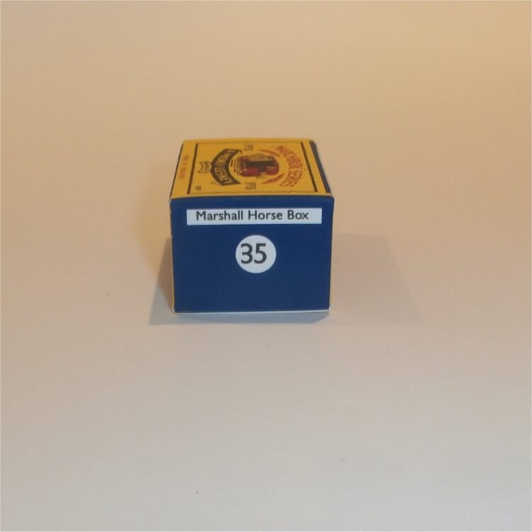 Matchbox Lesney 35  Horse Box B Style Repro Box - Image 3