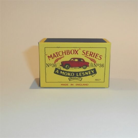Matchbox Lesney 36  Austin A50 Sedan B Style Repro Box