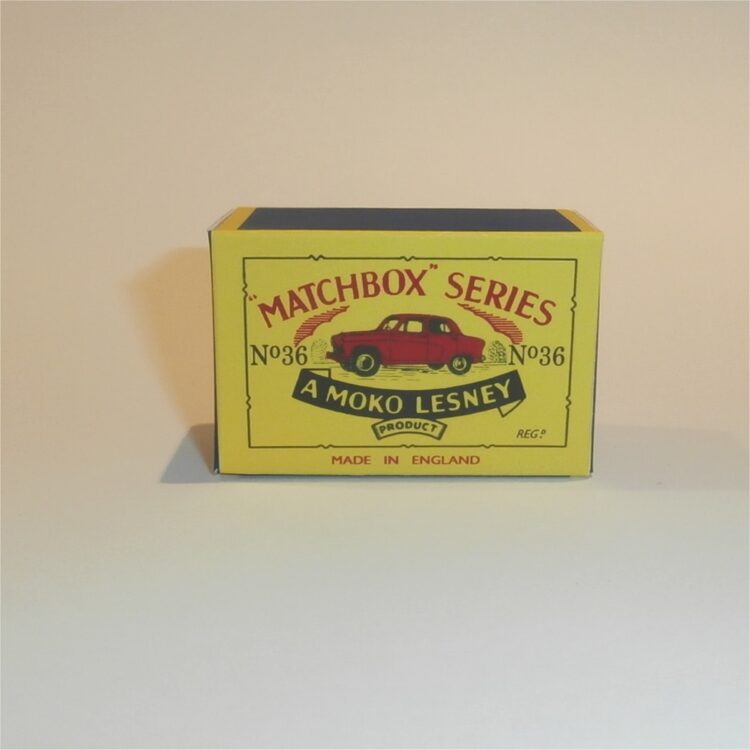 Matchbox Lesney 36  Austin A50 Sedan B Style Repro Box
