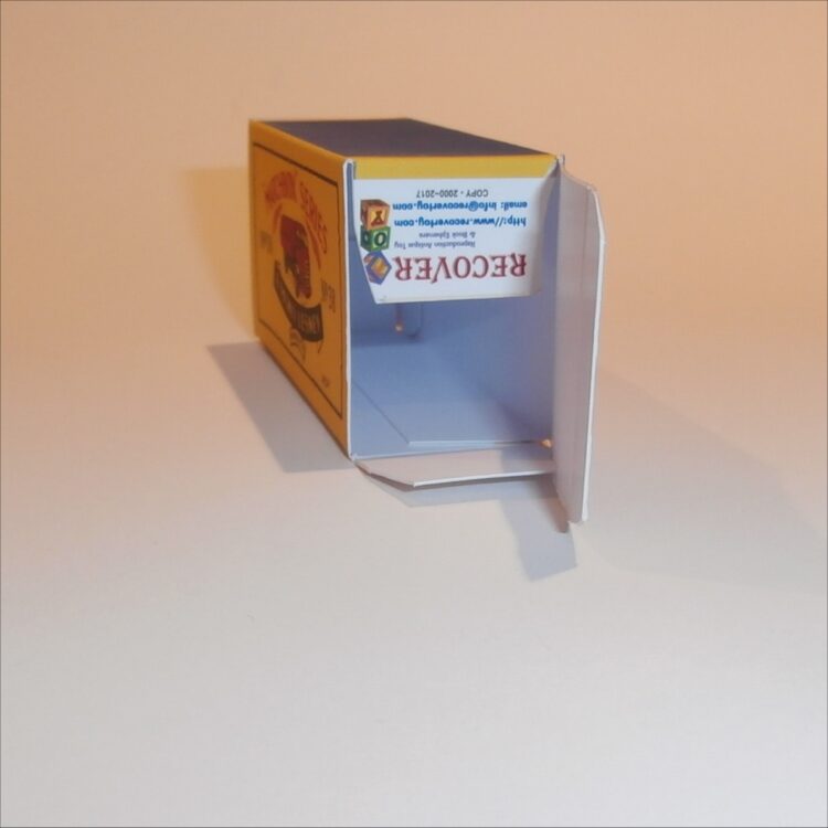 Matchbox Lesney 38a Karrier Refuse Truck B Style Repro Box - Image 4