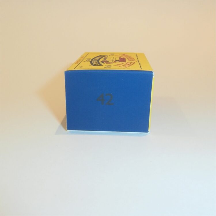Matchbox Lesney 42a1 News Van B Style Repro Box - Image 3