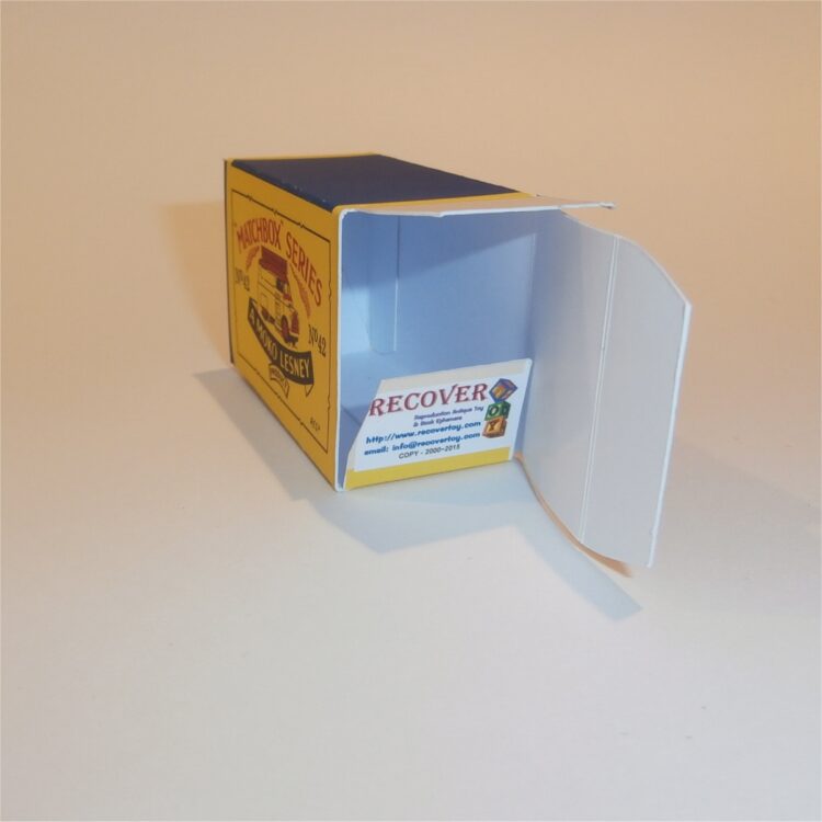 Matchbox Lesney 42a1 News Van B Style Repro Box - Image 4