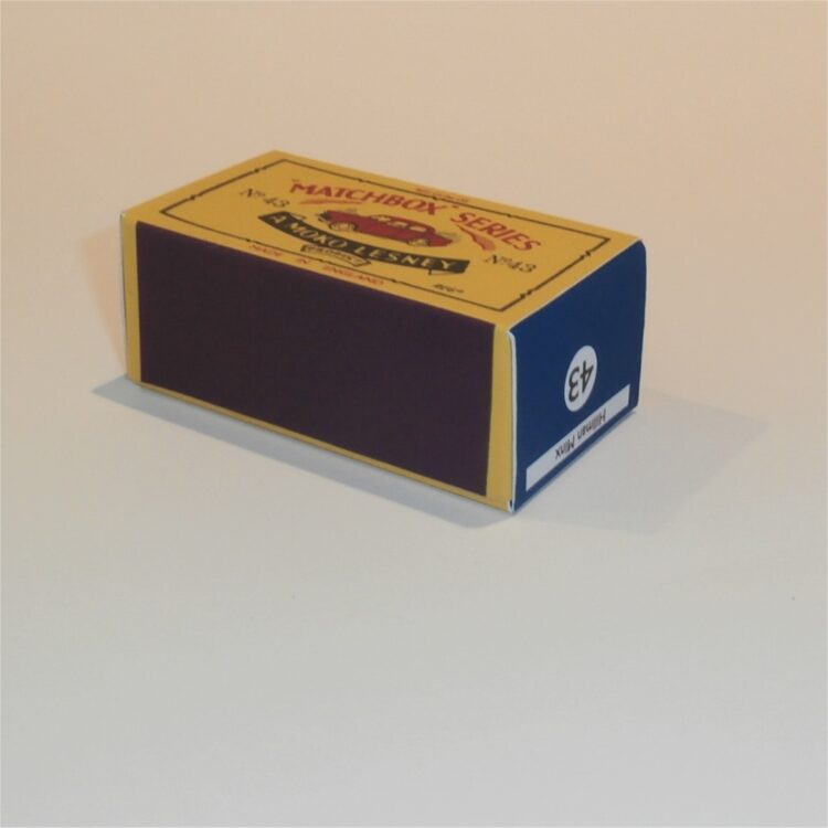 Matchbox Lesney 43a Hillman Minx Sedan B Style Repro Box - Image 2