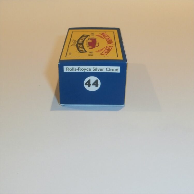 Matchbox Lesney 44a Rolls Royce Silver Cloud B Style Repro Box - Image 3