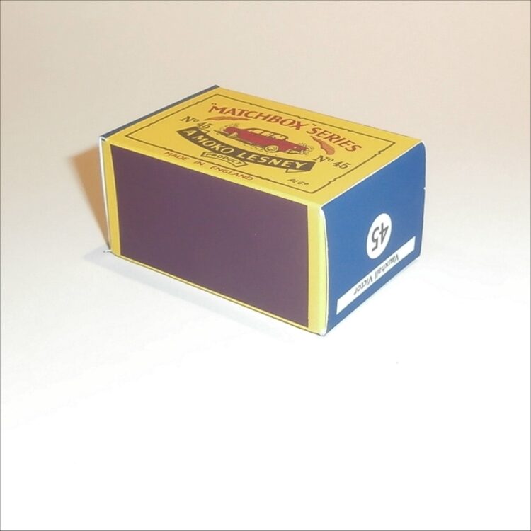 Matchbox Lesney 45a Vauxhall Sedan B Style Repro Box - Image 2