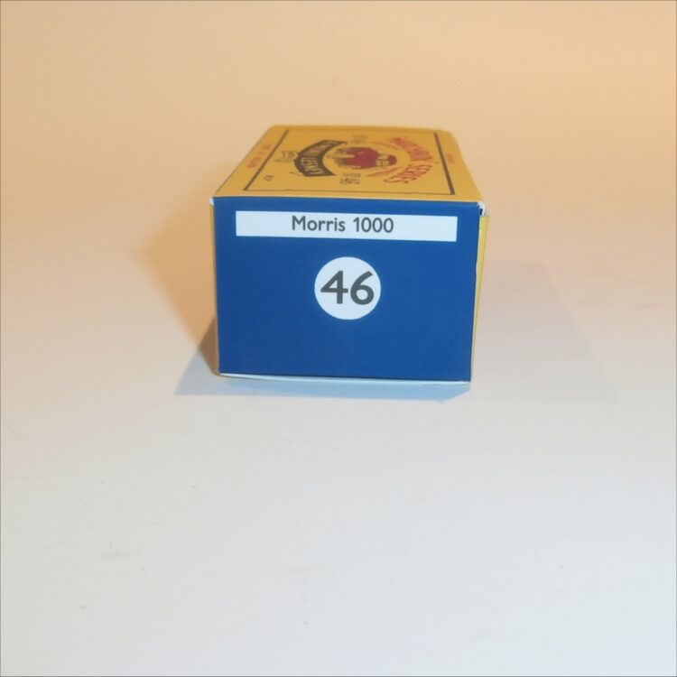 Matchbox Lesney 46a Morris 1000 B Style Repro Box - Image 3