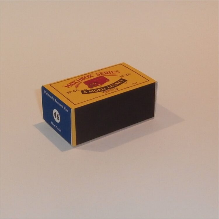 Matchbox Lesney 46b Pickfords Removals Blue Van B Style Repro Box - Image 2