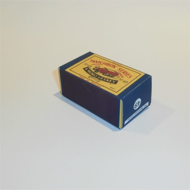 Matchbox Lesney 49a Army M3 Personnel Carrier B Style Repro Box - Image 2