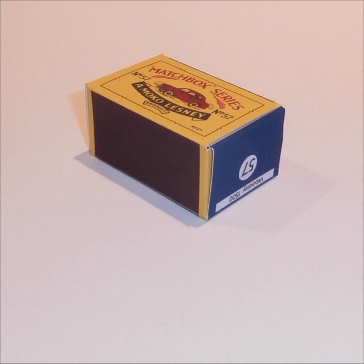 Matchbox Lesney 57a Wolseley 1500 B Style Repro Box - Image 2