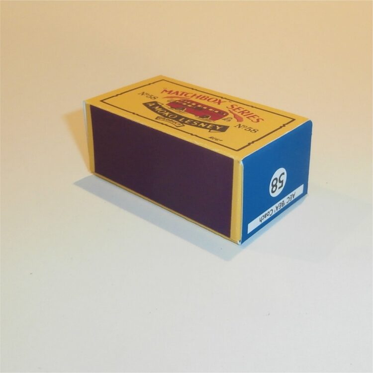 Matchbox Lesney 58a BEA Coach B Style Repro Box - Image 2
