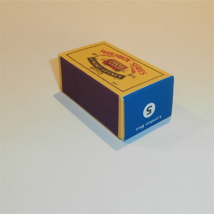 Matchbox Lesney  5b2 London Bus 'Players Please' 57mm B Style Repro Box - Image 2
