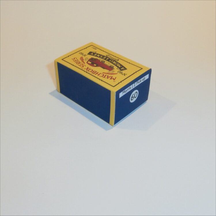 Matchbox Lesney 60a Morris Pickup B Style Repro Box - Image 2