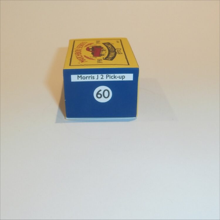 Matchbox Lesney 60a Morris Pickup B Style Repro Box - Image 3