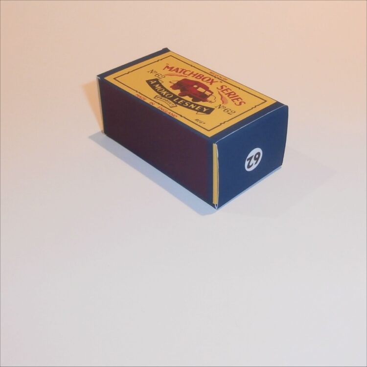 Matchbox Lesney 62a Service Lorry B Style Repro Box - Image 2