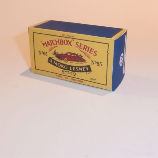 Matchbox Lesney 65a Jaguar 3.4 Litre B Style Repro Box