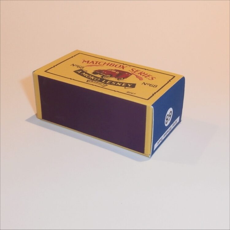 Matchbox Lesney 68a Army Radio Truck B Style Repro Box - Image 2