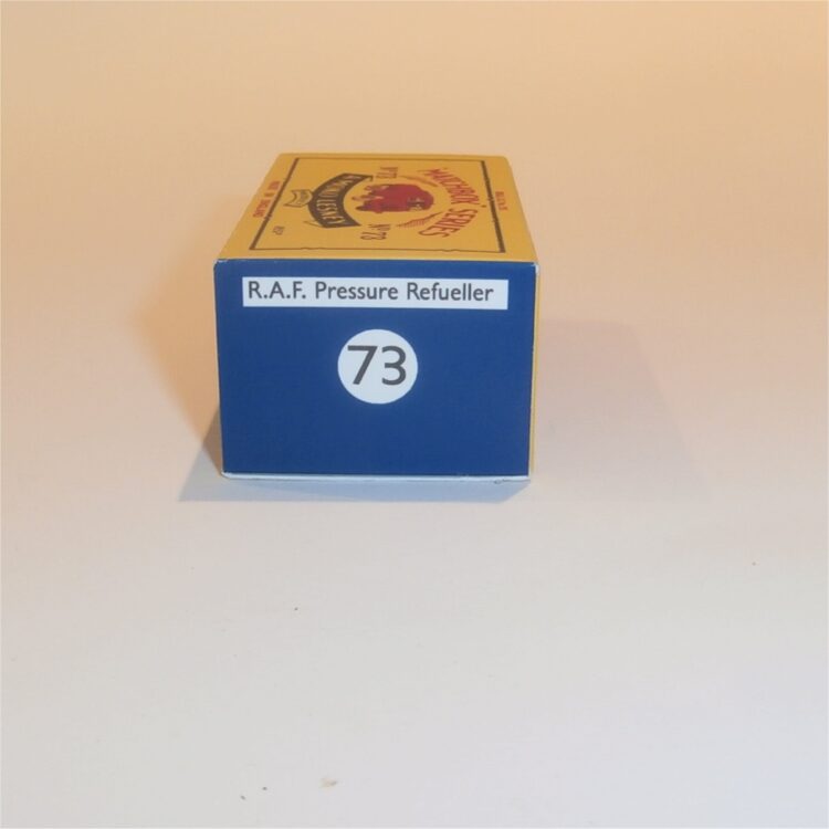 Matchbox Lesney 73a RAF Refueller B Style Repro Box - Image 3