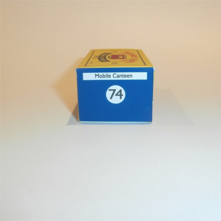 Matchbox Lesney 74a Mobile Refreshment Canteen B Style Repro Box - Image 3