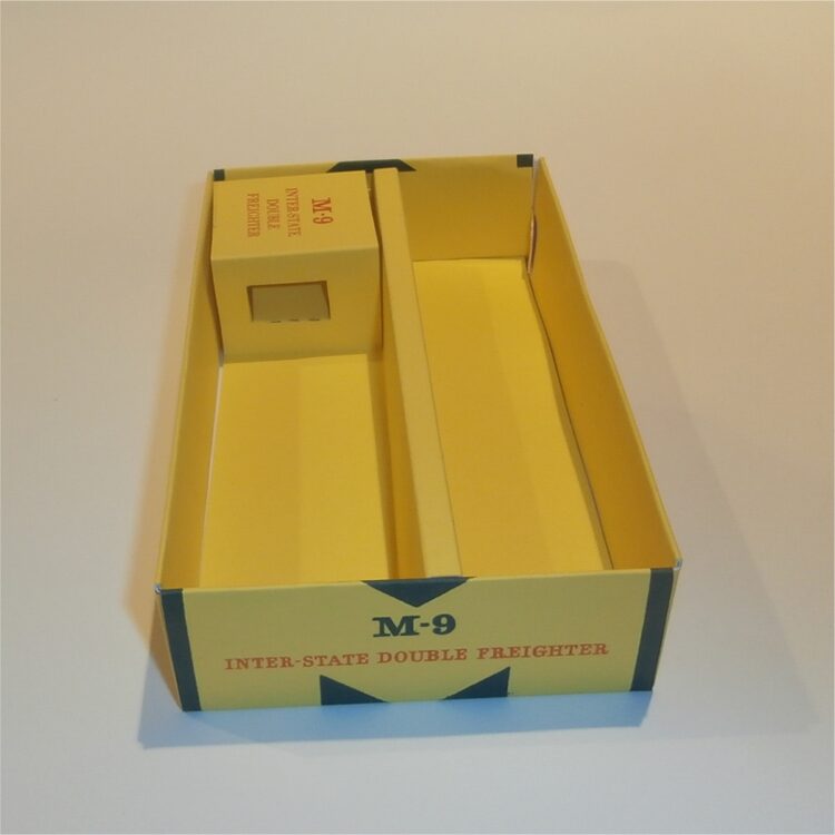 Matchbox Major Pack 9 a Interstate Double Freighter Repro Inner Tray with Insert - Image 5