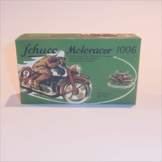 Schuco Motoracer 1006 Motoracer Motor Bike Empty Repro Box
