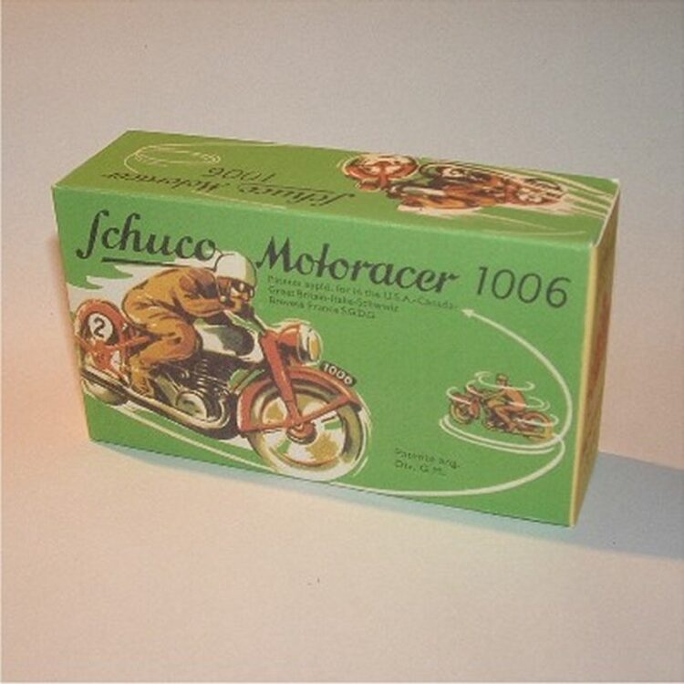 Schuco Motoracer 1006 Motoracer Motor Bike Empty Repro Box - Image 4