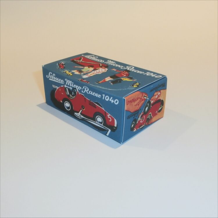 Schuco Clockwork Micro Racer 1040 Empty Repro Box - Image 2