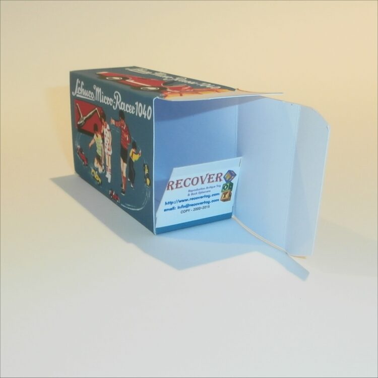 Schuco Clockwork Micro Racer 1040 Empty Repro Box - Image 4