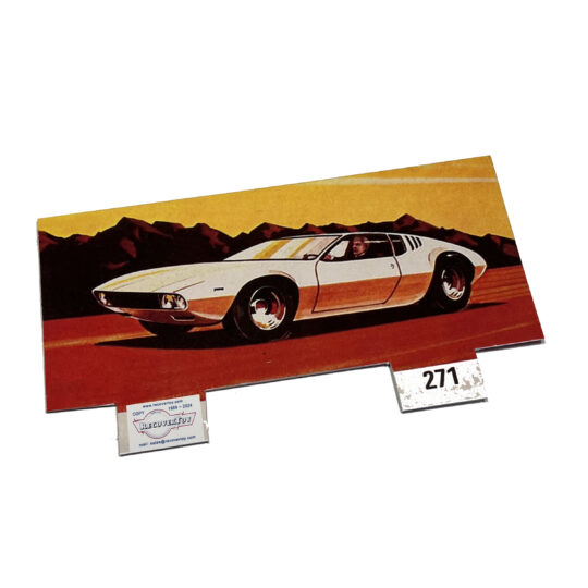 Corgi Toys  271 Ghia Mangusta De Tomaso Box Header Card Only