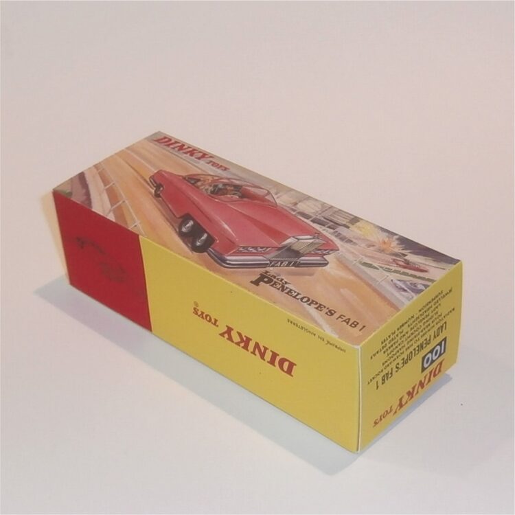 Dinky Toys 100 FAB1 Thunderbirds Lady Penelope Rolls Royce Repro Box Only - Image 2