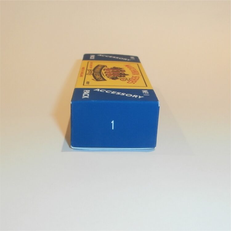 Matchbox Lesney Accessory A1a Esso Petrol Pumps B Style Repro Box - Image 3