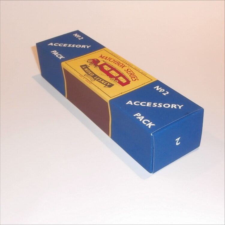 Matchbox Lesney Accessory Pack 2a Bedford Car Carrier Empty B Style Repro Box - Image 2