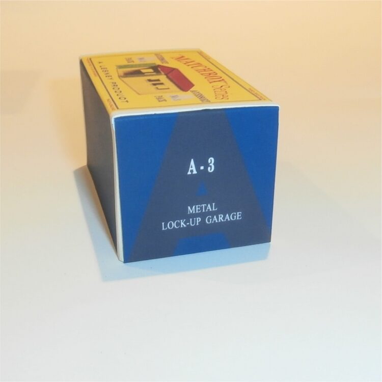 Matchbox Lesney Accessory Pack 3a Single Car Garage Empty D Style Repro Box - Image 3