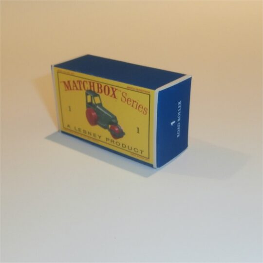 Matchbox Lesney  1d Road Roller Empty D Style Repro Box