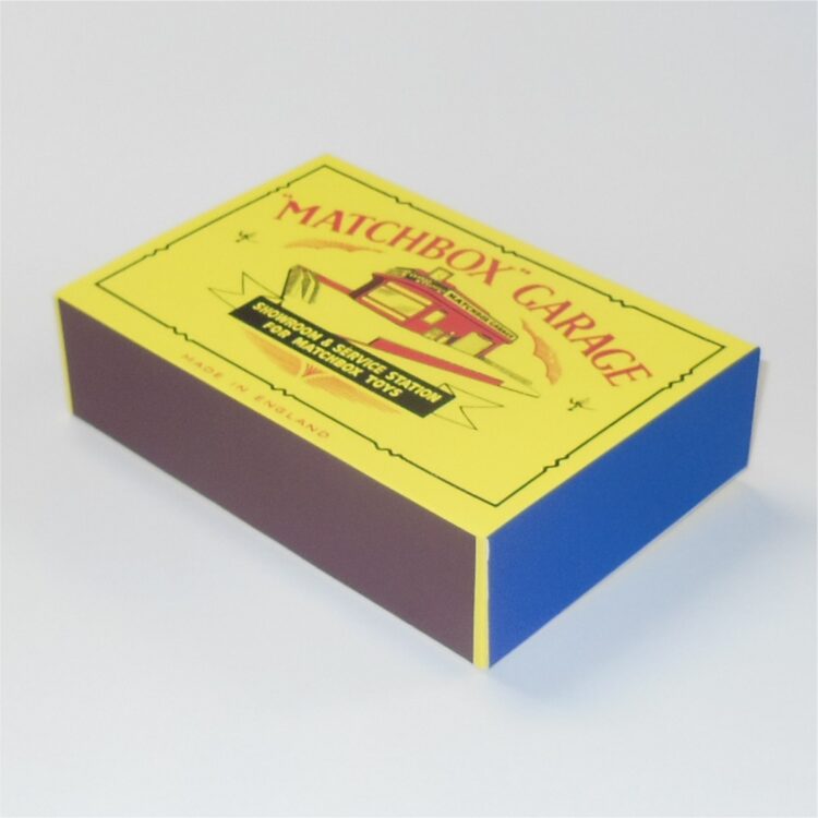 Matchbox Lesney Accessory MG-1 Garage Service Station B Style Repro Box - Image 2