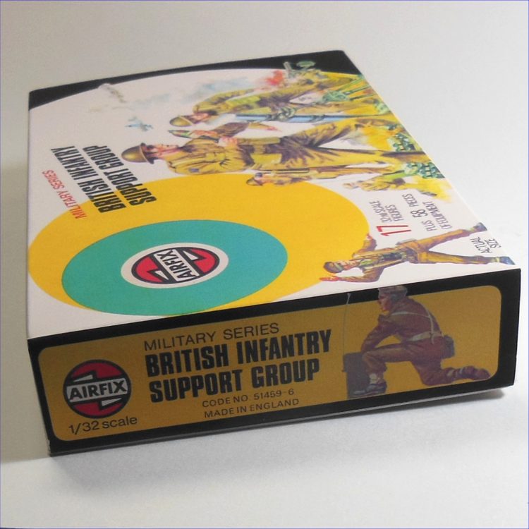 Airfix Empty British Infantry Support Group Repro Target Box 1:32 Scale #51459 - Image 3