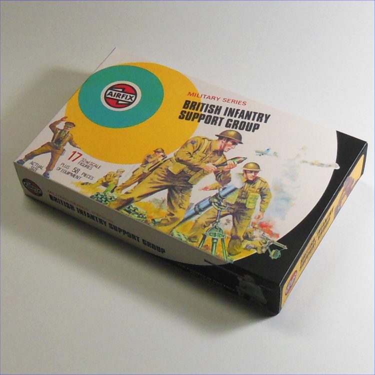 Airfix Empty British Infantry Support Group Repro Target Box 1:32 Scale #51459 - Image 4