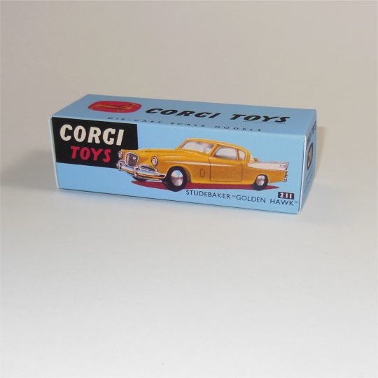 Corgi Toys  211 Studebaker Golden Hawk Repro Box