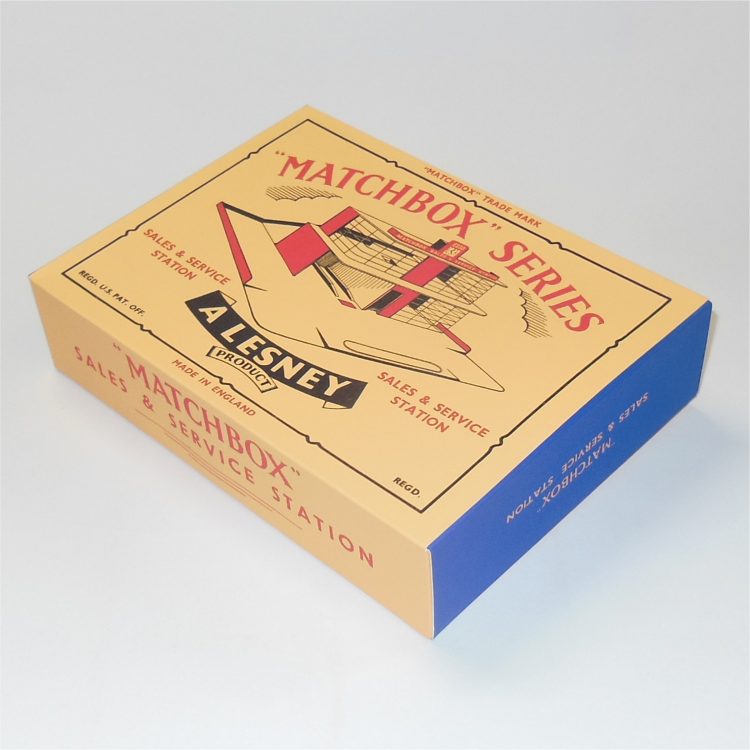 Matchbox Lesney Accessory MG-1b1 Esso Garage Service Station C Style Repro Box - Image 2