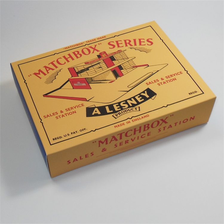 Matchbox Lesney Accessory MG-1b2 Esso Garage Service Station C Style Repro Box - Image 2